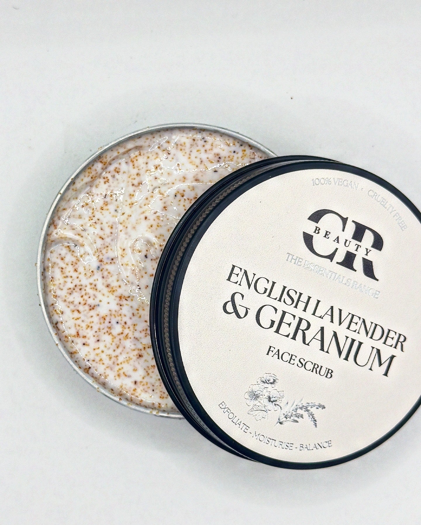 Face Scrub - English Lavender & Geranium